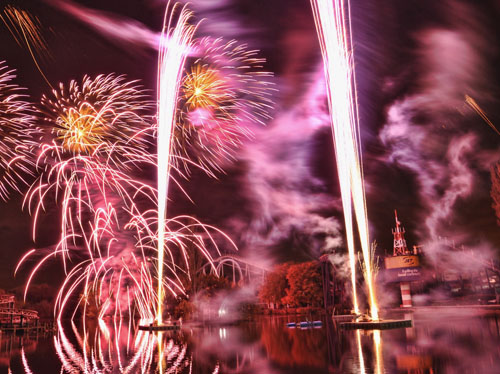 Rachel Beacher Drayton Manor Theme Park Fireworks Spectacular. Photograph by Ashley Gardner