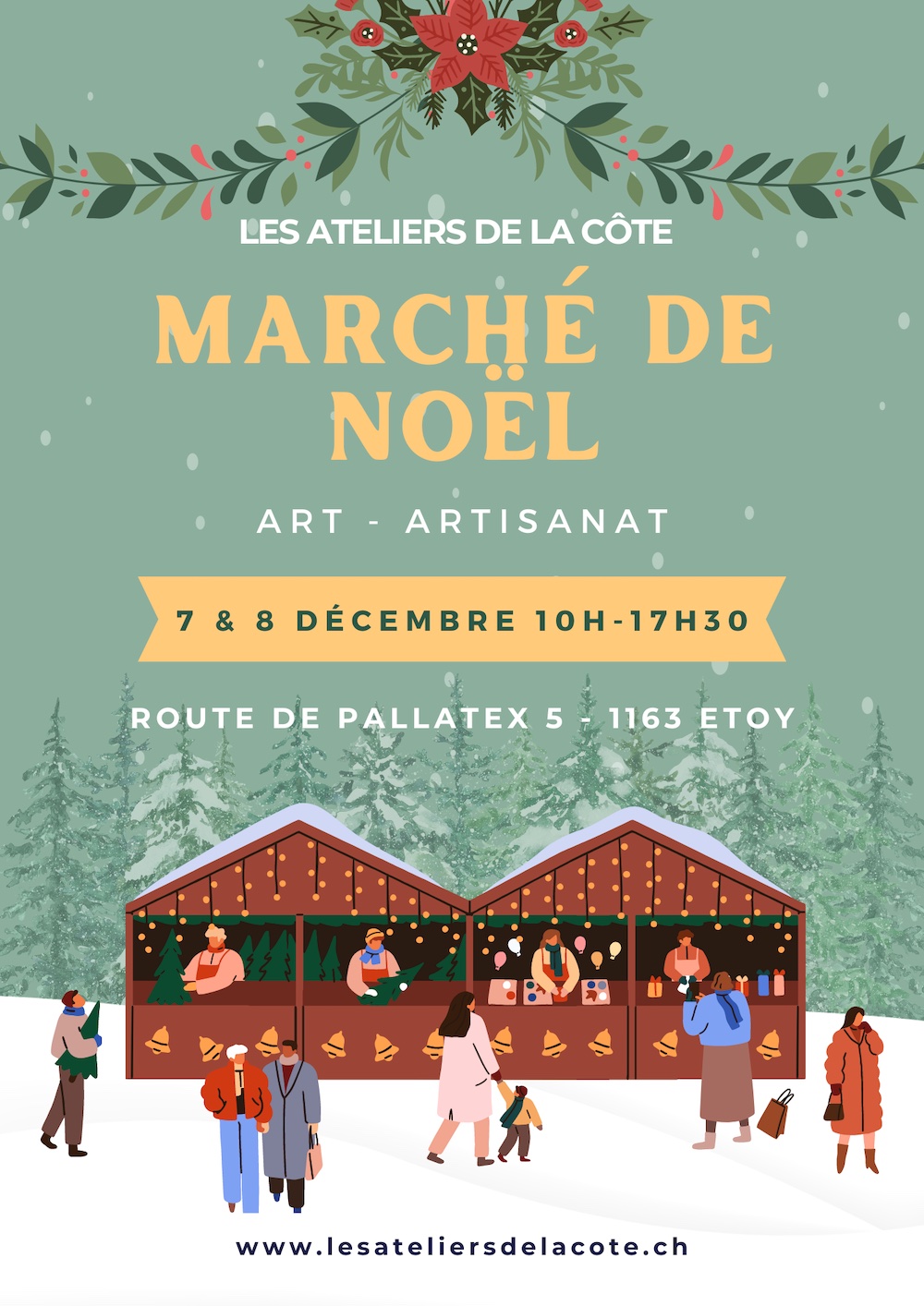 Flyer marché Noël 24 recto copy