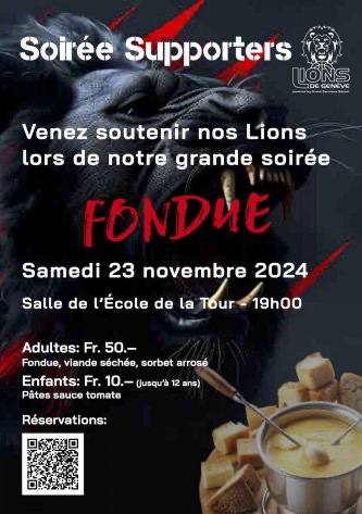 LIONS fondue