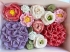 Beautiful edible flowers handmade with a soft cloud-like meringue!