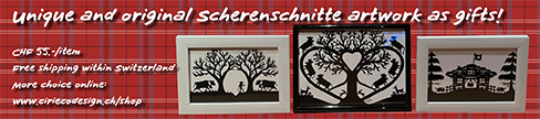 Scherenschnitte - Swiss Decoupage Art and more