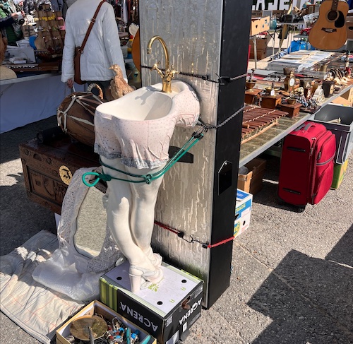 flea market nyon sink legs