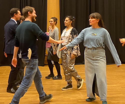 Shakespeare in Love rehearsals 1