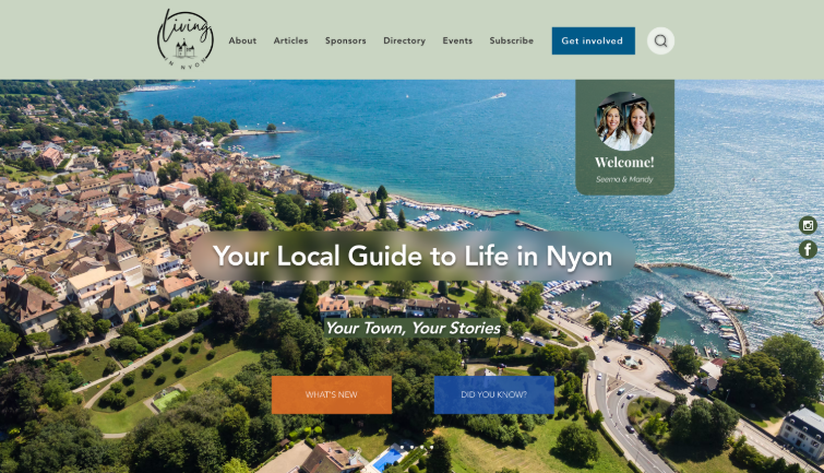 Living In Nyon New Website